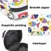 Colorful Fish Pattern Sanitary Napkin Storage Bag - Menstrual Period Kit Pouch for Women, Teens - 10 Colors - Buy Online on GoSupps.com