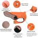Mile High Life Adjustable Waterproof Pet Jacket - Large Orange Hundersmantel with Reflective Strip for Easy Entry - Buy Online on GoSupps.com