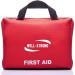 210 Piece WELL-STRONG First Aid Kit Portable Canvas Bag for Emergencies at Home, Outdoors, Car, School, Office, Travel Survival Adventure, Hiking, Camping - Buy Online on GoSupps.com