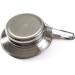Buy MEDIPARTS Stainless Steel Bedpan - 2 Liters with Lid | Durable & Easy to Clean for All Needs - International Shipping Available - Buy Online on GoSupps.com