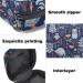 Guantierendiy Sanitary Napkin Storage Bag Raccoon Leaves Pattern Menstrual Cup Pouch Nursing Pad Holder Tampon Bags Feminine Product Pouches Portable Period Kit Bag Color 5 - Buy Online on GoSupps.com