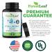 Forest Leaf Hyaluronic Acid Supplements 120 Capsules - 100mg HA + 50mg Vitamin C Anti-Aging Formula - Skin Hydration, Joint & Bone Support - Buy Online on GoSupps.com