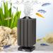 AQQA aquarium sponge filter 2024 upgrade aquarium filter for biological and mechanical filtering diving foam sponge filter with 1 replacement sponge (S for 20-120l)