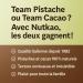 Two-tone pistachio and cocoa spread 330g sweet hazelnut cream made in Italy Nutkao - Buy Online on GoSupps.com