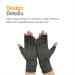 NatraCure Arthritis Compression Gloves - Medium Size for Joint Pain Relief Inflammation & Carpal Tunnel - S M L Available - Shop Now - Buy Online on GoSupps.com