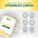 Vitamin D3 1000IU Softgels - 1 Year Supply - High Absorption Cholecalciferol Capsules by Nu U Nutrition - Buy Online on GoSupps.com