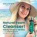 Buy Gin Amber Beauty Natural Foaming Skin Cleanser | Gentle & Effective Skin Care for All Skin Types | International Shipping Available - Buy Online on GoSupps.com