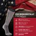 FoxRiver Snow Pack Over the Calf Merino Wool Skiing Socks 2 Pack - Black (Size 9-11.5) - Buy Online on GoSupps.com