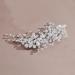 AW BRIDAL Rhinestone Wedding Hair Comb - Bridal Hair Accessories for Brides - Silver/Gold Hair Clip for Wedding and Flower Girl - Buy Online on GoSupps.com