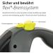 Buy Flexi Giant Professional L Dog Leash 10m - For Dogs Up to 50kg | Black/Neon Yellow - International Shipping Available - Buy Online on GoSupps.com