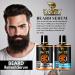Beard Growth Oil for Men | Premium Beard Serum & Care Kit for a Fuller Beard - Buy Online on GoSupps.com