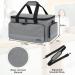 Buy Lefor Z Only Help Tasch - Medical Pocket Organizer for Nurses | Removable Walls Large Emergency Pocket for Doctors & Home Care - Gray - Buy Online on GoSupps.com