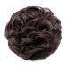 Buy Tess Hair Part with Rubber Band - 55g Medium Brown Synthetic Hair Tie for Large Buns | Haardutt Hair Extensions for Women & Girls - Buy Online on GoSupps.com