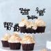 Ercadio 30 Pack Sweet 16 Cupcake Toppers Black Glitter Vintage 2008 Cupcake Picks Happy 16th Sixteen Happy Birthday Cupcake Toppers for 16th Birthday Party Cake Decoration Supplies A-vintage Black - Buy Online on GoSupps.com
