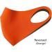 Everyday Aerosilver Color Face Mask - Reusable Washable Breathable - Medium Dark Gray & Orange - Made in Korea - International Shipping - Buy Online on GoSupps.com