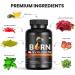 KEMIFLAME B.u.r.n Evolved 2.0 Fat Bu.rner & Energy for Men & Women 60 Capsules - Buy Online on GoSupps.com