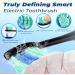 Sonic Electric Toothbrush for Adults - Rechargeable 6 Replacement Heads 5 Modes IPX7 Waterproof Antique Black - Buy Online on GoSupps.com