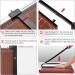 Paper Cutter Heavy Duty A3-B7  18" Cut Length Guillotine Paper Trimmer for Cardstock Wooden Base  with Safety Blade Lock&Dual Guides  12 Sheets Capacity  for Home Office Classroom School Red A 3 - Buy Online on GoSupps.com