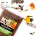 UGF Premium Dried Mealworms 1kg - Healthy Insect Snacks for Birds Reptiles & Small Pets - No Preservatives or Dyes - Buy Online on GoSupps.com