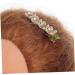 minkissy 1pc Hairpin Wedding Headpiece for Bride Crystal Alligator Clips Bling Hair Clips Decorative Hair Clips Hair Bangs Hair Barrettes Button Alloy Girl - Buy Online on GoSupps.com