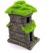 M2cbridge Aquarium Decorations Fish Hideout House Betta Cave with Green Lifelike Moss (Style 3) - Buy Online on GoSupps.com
