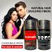 Hair Building Fibers for Instant Volume & Coverage | Conceal Thinning Hair & Bald Spots | Suitable for Men & Women (Black & Dark Brown - Buy Online on GoSupps.com