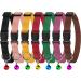Murom Leather Cat Collar | Breakaway & Adjustable | For Cats & Kittens | Black, Pink, Green, Brown, Yellow, Red, White, Marsala - Buy Online on GoSupps.com