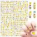 Cartoon Nail Art Stickers  Cute Nail Decals DIY Anime Design  3D Self Adhesive Nail Art Supplies for Girls Kids Women  Kawaii Nail Stickers Designer Manicure Decoration Gifts (4 Sheets)
