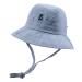 XIAOHAWANG Baby Boy Sun Hat Infant Toddler Dinosaur Bucket Hats Summer Baby Boys Beach Caps 1-2 Years Blue Bear
