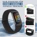 Buy Bcuckood 3-Pack Elastic Bracelets for Fitbit Charge 5 - Adjustable Nylon Sports Loop Breathable Replacement for Men & Women - Black Gray Indigo - Buy Online on GoSupps.com