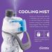 O2COOL Mist 'N Sip Misting Water Bottle 2-in-1 Function | No Leak Pull Top Spout | 20 oz Reusable Sports Water Bottle (Baseball) - Buy Online on GoSupps.com