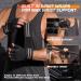 SIMARI Workout Gym Gloves Weight Lifting Gloves with Wrist Wrap Support SBR Pad Grip for Full Palm Protection - Fingerless - black - medium - Buy Online on GoSupps.com
