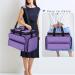 YARWO Knitting Yarn Bag - Portable Crochet Storage Tote for Needles and Yarn - Purple - Buy Online on GoSupps.com