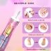 Zoccee 11-in-1 Electric Nail Cutter with Filing Light 22000 RPM Manicure Set for Gel & Acrylic Nails (No Battery Purple) - Buy Online on GoSupps.com