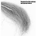 8g Reusable Fake Beard Mustache - Grey Simulation Film for Halloween Party Supplies - Buy Online on GoSupps.com