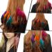 Binnan 6-Piece Colorful Feather Hair Extensions Clip - Boho Hair Accessories for Women - Buy Online on GoSupps.com
