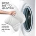 Soft Mesh Bathtub Pillow with Suction Cups and Hook for Neck and Back Support - Luxurious Spa Bathing Experience - Buy Online on GoSupps.com