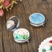 Buy WLLHYF 2PCS Metal Pill Case - 3 Compartment Portable Decorative Pill Organizer for Vitamins & Medicines - Retro Travel Pillbox for Purse & Pocket - Buy Online on GoSupps.com