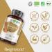 Organic Fenugreek Capsules 1500mg - 180 Capsules - Pure Fenugreek Seeds Powder - Soil Association Certified - High Strength Supplement for Women & Men - Buy Online on GoSupps.com