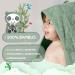 Fuchsundpanda Extra Thick Baby Hooded Towel | 100% Bamboo 75x75cm | Warm Soft Perfect Gift in Copper-Green - Buy Online on GoSupps.com