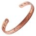 Copper Magnetic Bracelet For Men and Women High Power Magnets 18 000 Gauss Adjustable Bracelet Bangle Splendor Medium - Wrist Size 7.25" - 8"