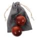 Healvian 3 sentences Handball wooden baoding balls Fitness balls for the hand Chinese handballs Small hand-rolling balls Massage balls for hand exercises massager foot sole trailer mahogany