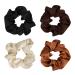 Brushworks Satin Nude Hair Tie - Luxurious Non-Damaging Hair Accessories for Effortless Style - Buy Online on GoSupps.com
