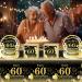 41pcs 60th Anniversary Party Plates Napkins Tableware Tablecloth Set Black and Gold Sixty Years Old Wedding Anniversary Disposable Party Dinnerware for Wedding Party Supply (60th Anniversary) - Buy Online on GoSupps.com