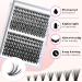 280PCS D Curl Eyelash Extension Kit - Natural Reusable Lash Clusters 9-15MM Mix for DIY at Home | 30D & 40D Options - Buy Online on GoSupps.com