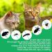 Qlige Tick Flea Band for Cats - 4PCs Waterproof Adjustable Flea Collar | Effective Protection Against Skin Allergies - Buy Online on GoSupps.com