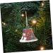 Buy Abaodam 3PC Wrought Iron Hanging Bells - Christmas Door Decoration & Cow Bells - 7x7cm Holiday Bell Set - Buy Online on GoSupps.com