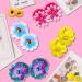 Candygirl Elastic Hair Ties for Baby Girls | 50 PC Flower Hair Bands & Ponytail Holders for Children | Sweet Toddler Hair Loops - Buy Online on GoSupps.com