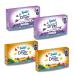 Tumble Dryer Sheets Set of 4-2x Lavender and 2x Tropical Tumble Dryer Sheets Scented | 35 sheets each | 140 Total | Dryer Sheets for Laundry Scented