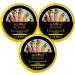 Lyan Mekong River Banh Trang Vietnamese Three Colours Rice Paper Round 16cm - 300g - Pack of 3 | Gluten-Free | Vegan | 100% Natural Rice Paper